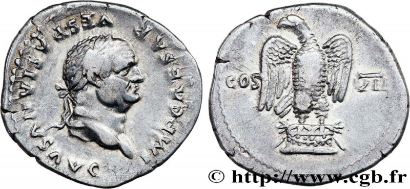 VESPASIAN
Type : Denier 
Date : 76 
Mint name / Town : Rome 
Metal : silver 
Mil...
