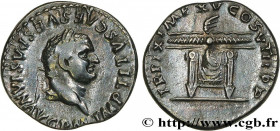 TITUS
Type : Denier 
Date : 1er janvier - 30 juin 
Mint name / Town : Rome 
Metal : silver 
Millesimal fineness : 900  ‰
Diameter : 17  mm
Orientation...