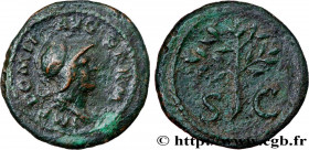 DOMITIANUS
Type : Quadrans 
Date : c. 83 
Mint name / Town : Rome 
Metal : copper 
Diameter : 19  mm
Orientation dies : 6  h.
Weight : 2,76  g.
Rarity...