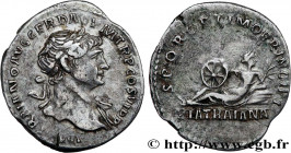 TRAJANUS
Type : Denier 
Date : 113 
Mint name / Town : Rome 
Metal : silver 
Millesimal fineness : 900  ‰
Diameter : 20  mm
Orientation dies : 6  h.
W...