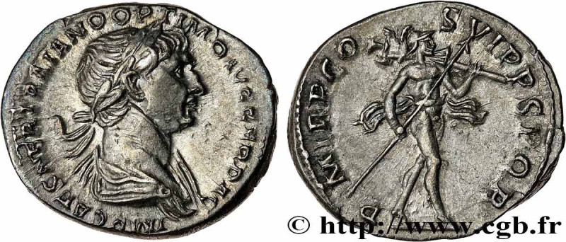 TRAJANUS
Type : Denier 
Date : 116 
Mint name / Town : Rome 
Metal : silver 
Mil...