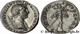 TRAJANUS
Type : Denier 
Date : 116 
Mint name / Town : Rome 
Metal : silver 
Millesimal fineness : 900  ‰
Diameter : 17,5  mm
Orientation dies : 6  h....