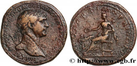 TRAJANUS
Type : Sesterce 
Date : decennalia 
Date : 107 
Mint name / Town : Rome 
Metal : copper 
Diameter : 33  mm
Orientation dies : 6  h.
Weight : ...