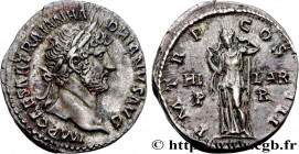 HADRIAN
Type : Denier 
Date : 124 
Mint name / Town : Rome 
Metal : silver 
Millesimal fineness : 900  ‰
Diameter : 19  mm
Orientation dies : 6  h.
We...