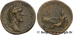 ANTONINUS PIUS
Type : Sesterce 
Date : 140 
Mint name / Town : Rome 
Metal : copper 
Diameter : 33  mm
Orientation dies : 12  h.
Weight : 23,72  g.
Ra...