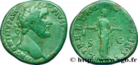 ANTONINUS PIUS
Type : Sesterce 
Date : 153-154 
Mint name / Town : Rome 
Metal : copper 
Diameter : 30,5  mm
Orientation dies : 6  h.
Weight : 23,23  ...