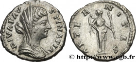 DIVA FAUSTINA
Type : Denier 
Date : 176 
Mint name / Town : Rome 
Metal : silver 
Millesimal fineness : 750  ‰
Diameter : 17,5  mm
Orientation dies : ...