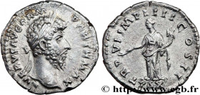 LUCIUS VERUS
Type : Denier 
Date : 08-12/166 
Date : 166 
Mint name / Town : Rome 
Metal : silver 
Millesimal fineness : 800  ‰
Diameter : 18  mm
Orie...