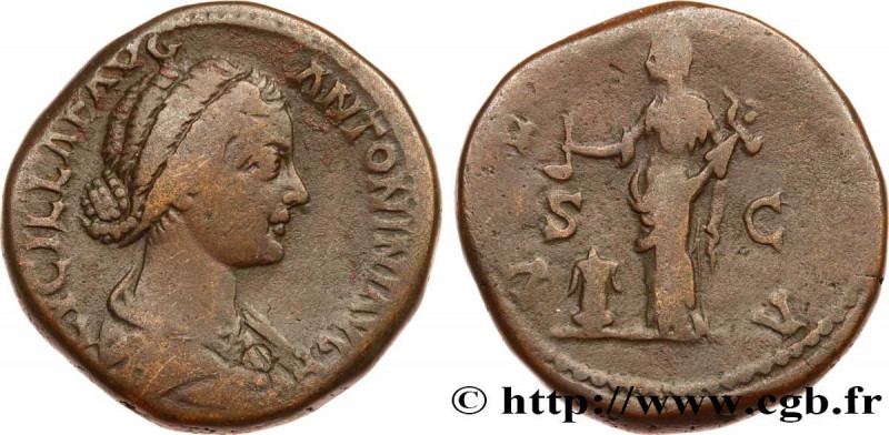 LUCILLA
Type : Sesterce 
Date : c. 161-162 
Mint name / Town : Rome 
Metal : cop...