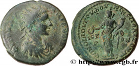 ELAGABALUS
Type : Tetrassaria 
Date : c. 218-220 
Mint name / Town : Nicopolis ad Istrum, Mésie Inférieure 
Metal : copper 
Diameter : 26,5  mm
Orient...