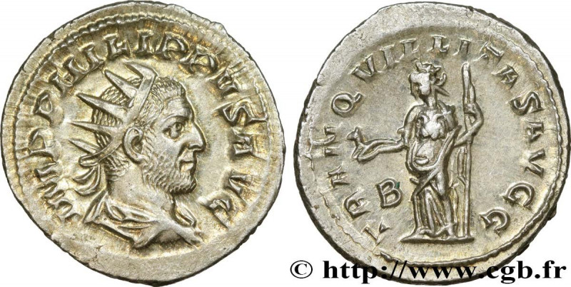PHILIPPUS
Type : Antoninien 
Date : 248 
Mint name / Town : Rome 
Metal : billon...