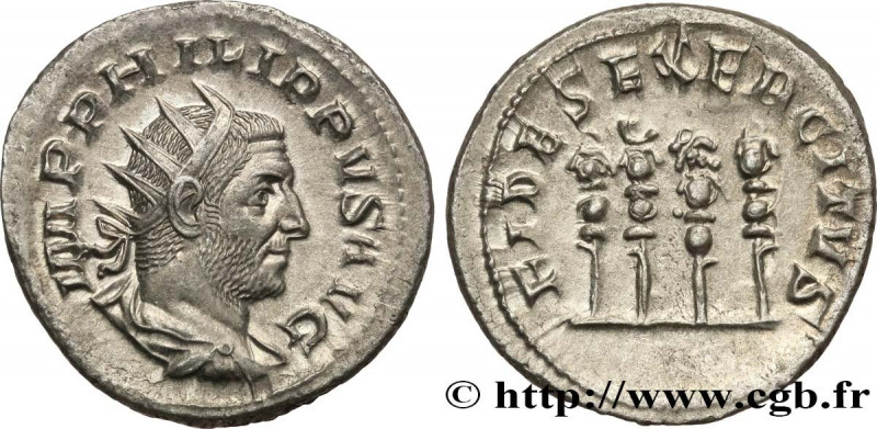PHILIPPUS
Type : Antoninien 
Date : 249 
Mint name / Town : Rome 
Metal : billon...