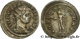 PROBUS
Type : Aurelianus 
Date : 276 
Mint name / Town : Ticinum 
Metal : billon 
Millesimal fineness : 50  ‰
Diameter : 23  mm
Orientation dies : 6  ...