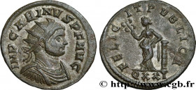 CARINUS
Type : Aurelianus 
Date : 06/283 
Date : 03-07/283 
Mint name / Town : Ticinum 
Metal : billon 
Millesimal fineness : 50  ‰
Diameter : 22,00  ...