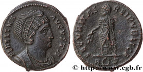 HELENA
Type : Centenionalis ou nummus 
Date : 326 
Mint name / Town : Rome 
Metal : copper 
Diameter : 19,5  mm
Orientation dies : 12  h.
Weight : 2,9...