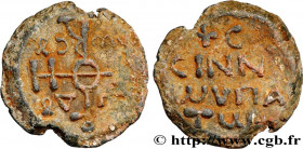 BYZANTIUM - SIGILLOGRAPHY
Type : Sceau en plomb 
Date : Ve-VIIIe siècle 
Mint name / Town : Constantinople 
Metal : lead 
Diameter : 29  mm
Orientatio...