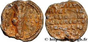 BYZANTIUM - SIGILLOGRAPHY
Type : Sceau en plomb 
Date : Ve-VIIIe siècle 
Mint name / Town : Constantinople 
Metal : lead 
Diameter : 26,5  mm
Orientat...