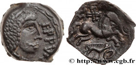 GALLIA - AULERCI EBUROVICES (Area of Évreux)
Type : Bronze EPPVDVNO BRANO 
Date : c. 50-40 AC. 
Mint name / Town : Évreux (27) 
Metal : bronze 
Diamet...