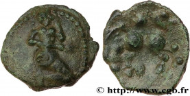 GALLIA BELGICA - BELLOVACI (Area of Beauvais)
Type : Bronze au personnage agenouillé et au cheval, DT. 316 cet exemplaire 
Date : c. Ier siècle avant ...