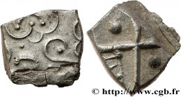 GALLIA - SOUTH WESTERN GAUL - CADURCI (Area of Cahors)
Type : Drachme aux motifs géométriques, S. 390 
Date : IIe-Ier siècles av. J.-C. 
Metal : silve...