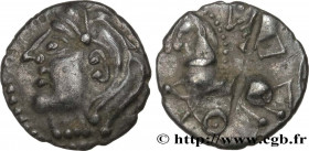 GALLIA - LEMOVICES (Area of Limoges)
Type : Hémi-drachme, avers et revers à gauche 
Date : c. 80-60 AC. 
Mint name / Town : Limoges (87) 
Metal : silv...