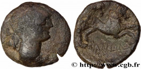GALLIA - SOUTH WESTERN GAUL - LONGOSTALETES (Area of Narbonne)
Type : Bronze KAIANTOLO / BASIL 
Date : 121-45 AC. 
Metal : bronze 
Diameter : 25,5  mm...