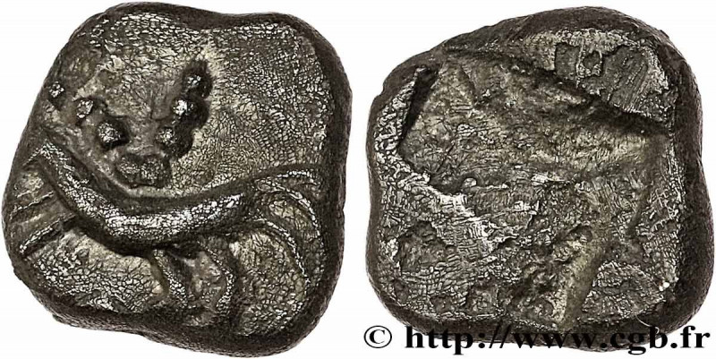 MASSALIA - MARSEILLE
Type : Hémiobole à l’Hippalectryon 
Date : c. 470-460 AC. 
...