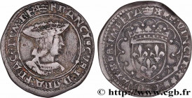 FRANCIS I
Type : Teston, 3e type 
Date : n.d. 
Mint name / Town : Limoges 
Metal : silver 
Millesimal fineness : 898  ‰
Diameter : 29  mm
Orientation ...