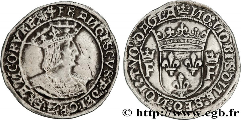FRANCIS I
Type : Teston, 13e type 
Date : (1529-1531) 
Date : n.d. 
Mint name / ...