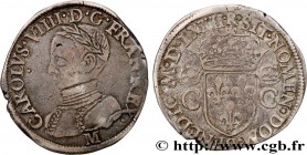CHARLES IX
Type : Teston, 2e type 
Date : 1564 
Mint name / Town : Toulouse 
Quantity minted : 284580 
Metal : silver 
Millesimal fineness : 898  ‰
Di...