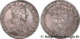 LOUIS XIV "THE SUN KING"
Type : Demi-écu au buste juvénile, 1er type 
Date : 1664 
Mint name / Town : Bayonne 
Quantity minted : 44936 
Metal : silver...