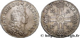LOUIS XIV "THE SUN KING"
Type : Écu aux huit L, 1er type 
Date : 1691 
Mint name / Town : Lyon 
Quantity minted : 746191 
Metal : silver 
Millesimal f...