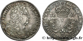 LOUIS XIV "THE SUN KING"
Type : Quart d'écu aux trois couronnes 
Date : 1712 
Mint name / Town : Amiens 
Quantity minted : 149713 
Metal : silver 
Mil...