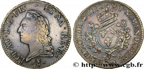 LOUIS XV THE BELOVED
Type : Écu dit "à la vieille tête" de Béarn 
Date : 1772 
Mint name / Town : Pau 
Quantity minted : 1311492 
Metal : silver 
Mill...