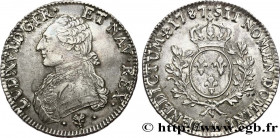 LOUIS XVI
Type : Écu dit "aux branches d'olivier" 
Date : 1787 
Mint name / Town : Bayonne 
Quantity minted : 1210521 
Metal : silver 
Millesimal fine...