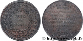 REVOLUTION COINAGE / CONFIANCE (MONNAIES DE…)
Type : Essai de Brézin au Faisceau 
Date : 1792 
Mint name / Town : s.l. 
Metal : bronze 
Diameter : 38,...