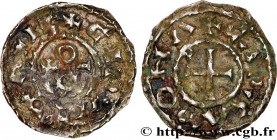 LANGUEDOC - COUNTY OF CARCASSONNE - RAYMOND I ?
Type : Denier anonyme 
Date : c. 1000 
Date : n.d. 
Mint name / Town : Carcassonne 
Metal : silver 
Di...