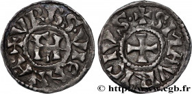 DAUPHINÉ - ARCHBISHOPRIC OF VIENNE - ANONYMOUS
Type : Denier anonyme ou viennois au monogramme d'Henri III le Noir 
Date : c. 1050-1080 
Mint name / T...