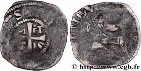 LORRAINE - METZ - ADALBERO III OF LUXEMBOURG
Type : Denier 
Date : (1162-1200) 
Date : n.d. 
Mint name / Town : Metz 
Metal : silver 
Diameter : 18,5 ...