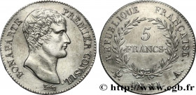 CONSULATE
Type : 5 francs Bonaparte Premier Consul 
Date : An XI (1802-1803) 
Mint name / Town : Paris 
Quantity minted : 3.877.151 
Metal : silver 
M...