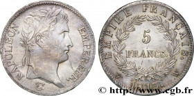 PREMIER EMPIRE / FIRST FRENCH EMPIRE
Type : 5 francs Napoléon Empereur, Empire français 
Date : 1813 
Mint name / Town : Lille 
Quantity minted : 1892...