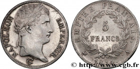 PREMIER EMPIRE / FIRST FRENCH EMPIRE
Type : 5 francs Napoléon Empereur, Empire français 
Date : 1814 
Mint name / Town : Paris 
Quantity minted : 1328...