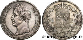 CHARLES X
Type : 5 francs Charles X, 2e type 
Date : 1828 
Mint name / Town : Nantes 
Quantity minted : 931.850 
Metal : silver 
Diameter : 37  mm
Ori...