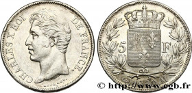 CHARLES X
Type : 5 francs Charles X, 2e type 
Date : 1830 
Mint name / Town : Toulouse 
Quantity minted : 495902 
Metal : silver 
Millesimal fineness ...