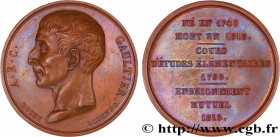 MISCELLANEOUS FIGURES
Type : Médaille, L’abbé Gaultier 
Date : 1818 
Metal : copper 
Diameter : 36,5  mm
Weight : 18,78  g.
Edge : lisse 
Puncheon : s...