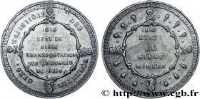 SECOND REPUBLIC
Type : Médaille, État de siège, Conséquences des journées de juin, Critique de la "République des honnêtes gens" 
Date : 1848 
Metal :...