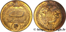 SECOND EMPIRE
Type : Médaille, Palais de l’Exposition Universelle au champ de Mars 
Date : 1867 
Mint name / Town : 75 - Paris 
Metal : gilt copper 
D...