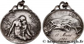 III REPUBLIC
Type : Médaille, l’amour console l’humanité 
Date : 1904 
Metal : silver 
Diameter : 31  mm
Engraver : Oscar Roty (1846-1911) 
Weight : 1...