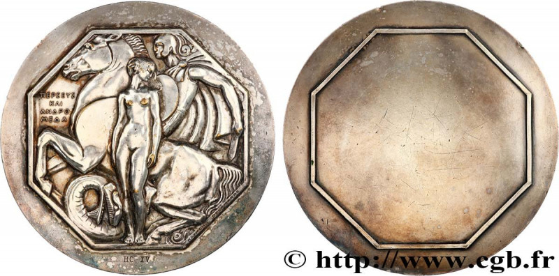 III REPUBLIC
Type : Médaille, Persée et Andromède 
Date : (1937) 
Metal : silver...