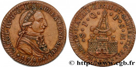 SPAIN - KINGDOM OF SPAIN - CHARLES IV
Type : Médaille, Proclamation de la Porte de la Viere Marie 
Date : 1789 
Metal : bronze 
Diameter : 33  mm
Weig...